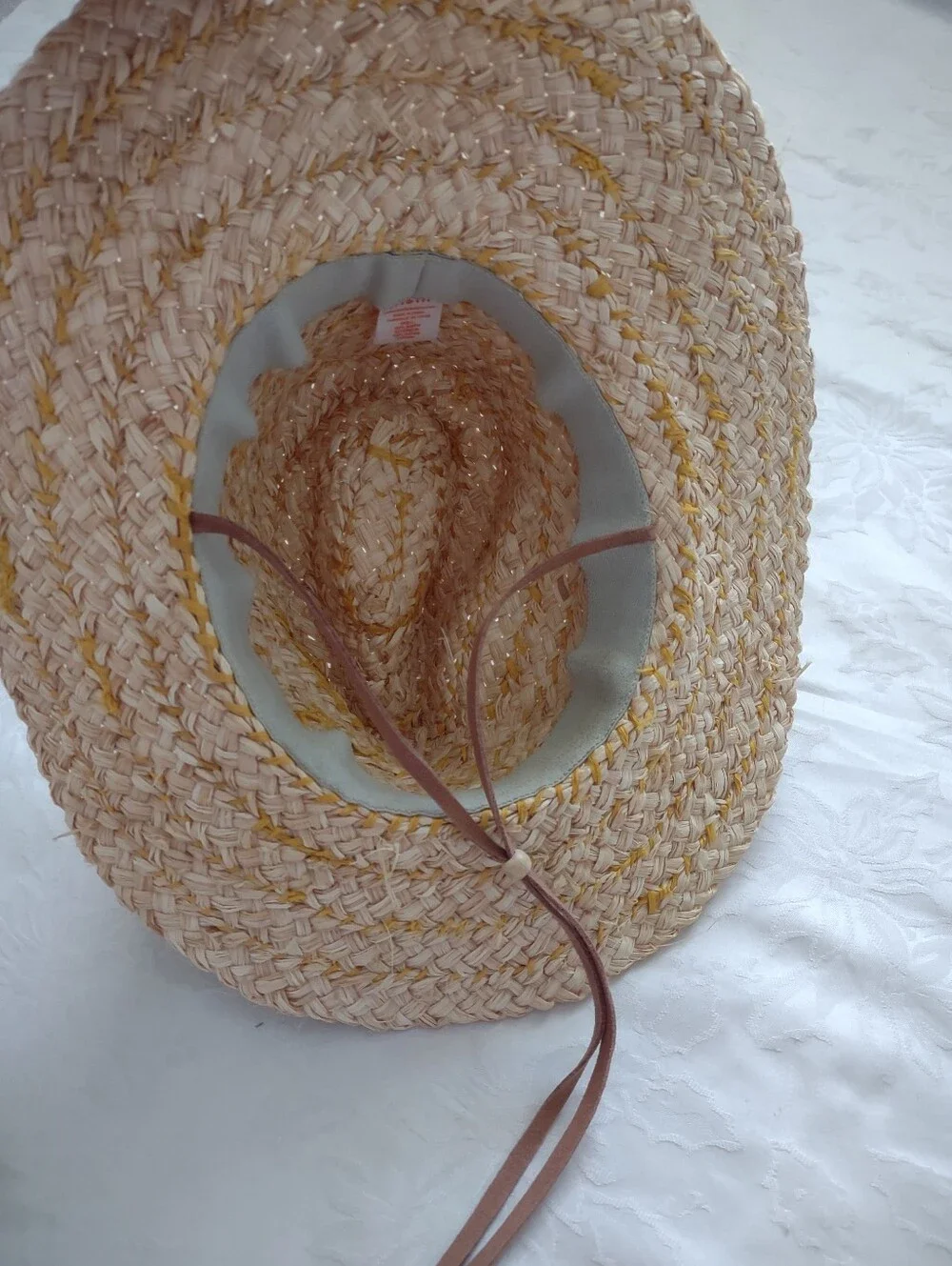 Pistil Braided Raffia Handmade Sun Hat Natural Color